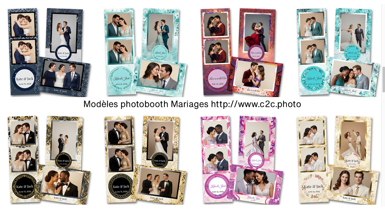 Modèles photobooth mariages Alsace 16